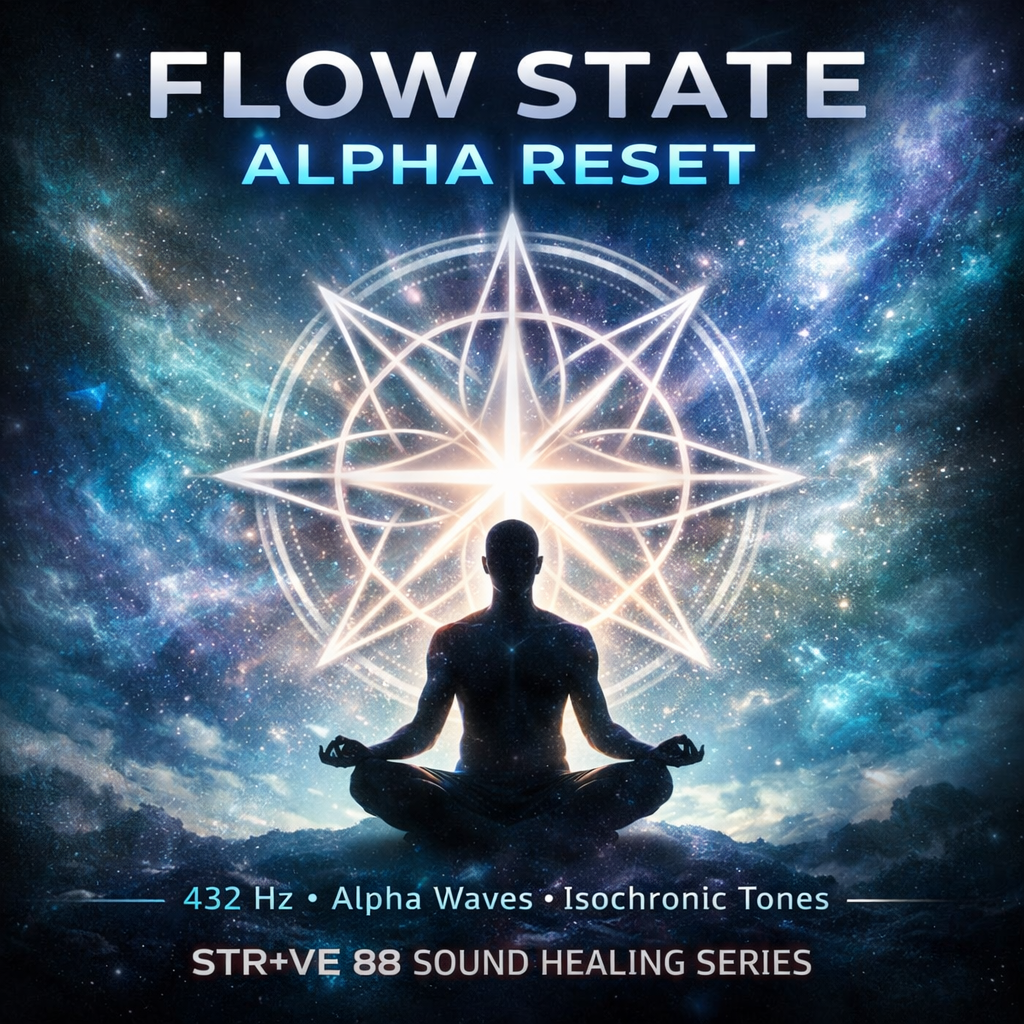 Flow State Alpha Reset – Str+ve 88 Sound Healing Series (Track 2)